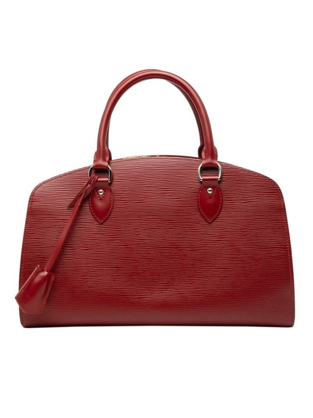 Louis Vuitton Epi Pont Neuf PM Tote Ruby Red Leather